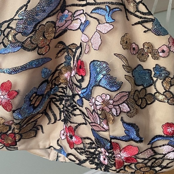 VTG Social Code Sequin Halter Top Cropped Size 11 Medium - Picture 4 of 13